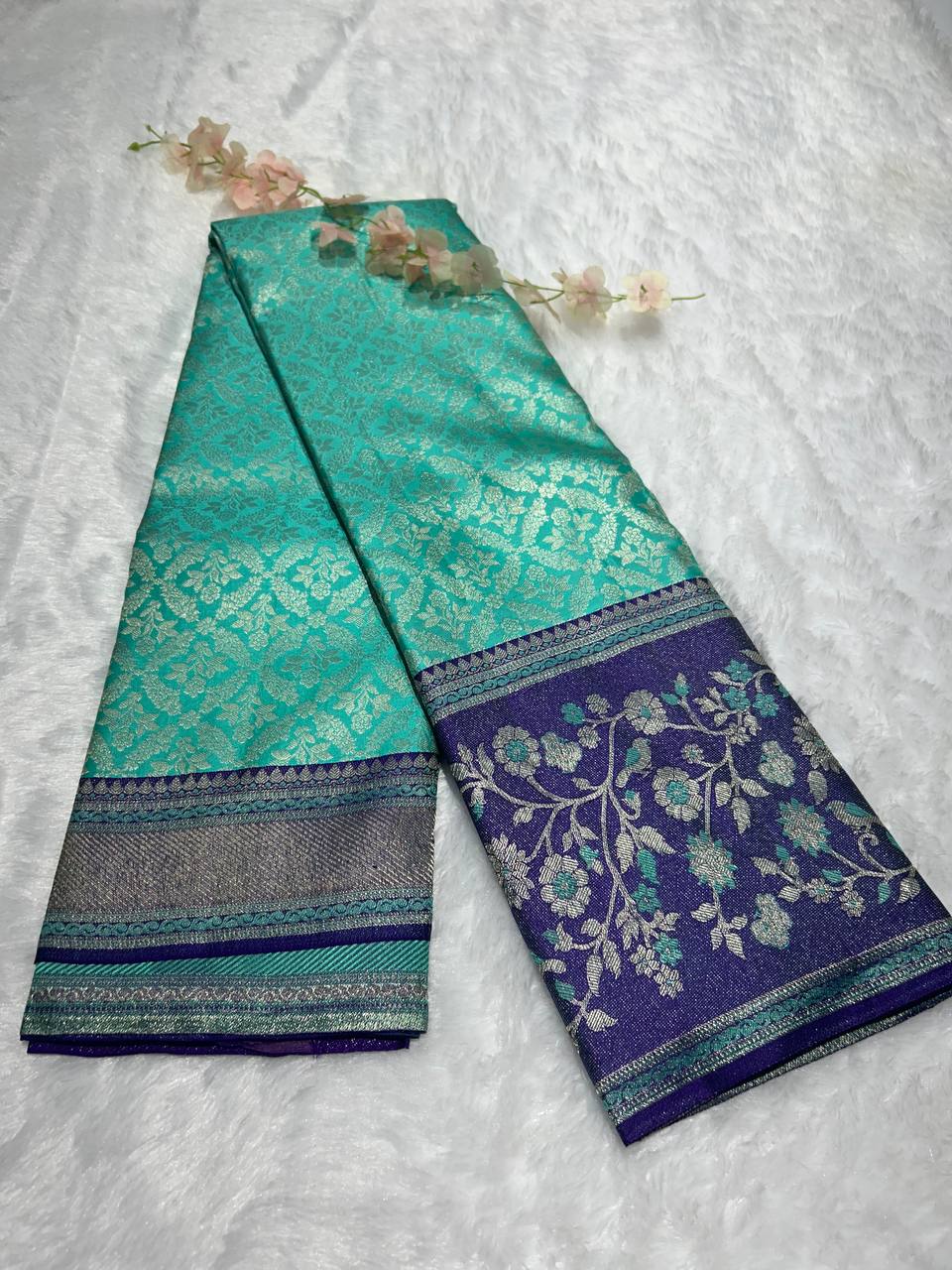 Pure Kanchivaram Silk Saree latest trendy design