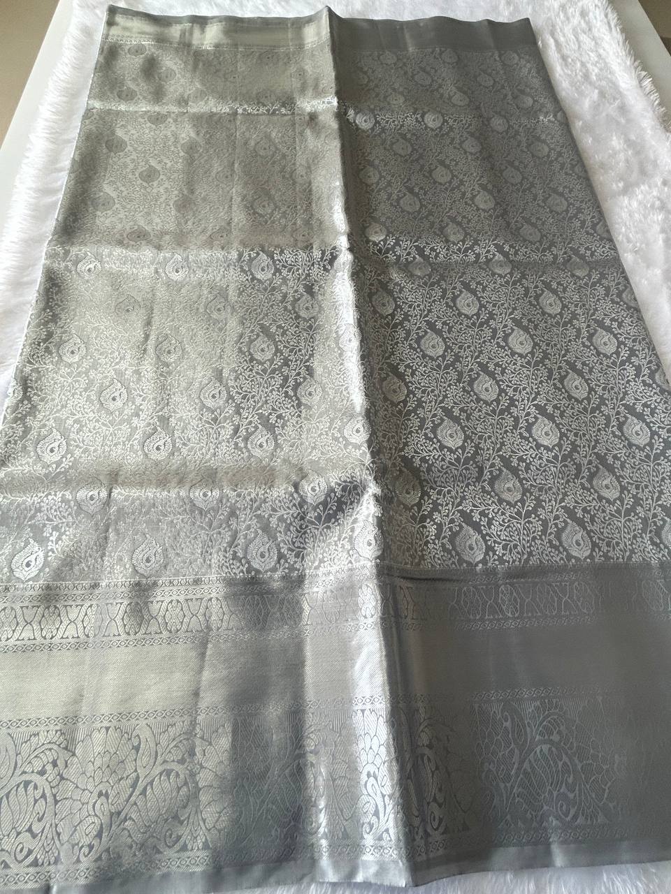 Premium bridal semi kanchipuram silk saree