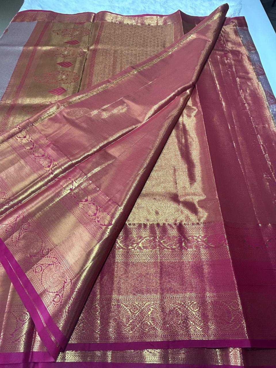 Premium bridal semi kanchipuram silk saree