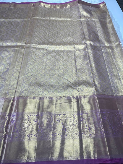 Premium bridal semi kanchipuram silk saree