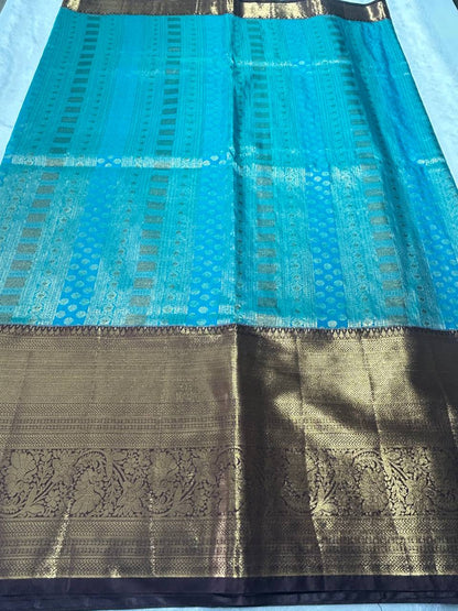 Premium bridal semi kanchipuram silk saree