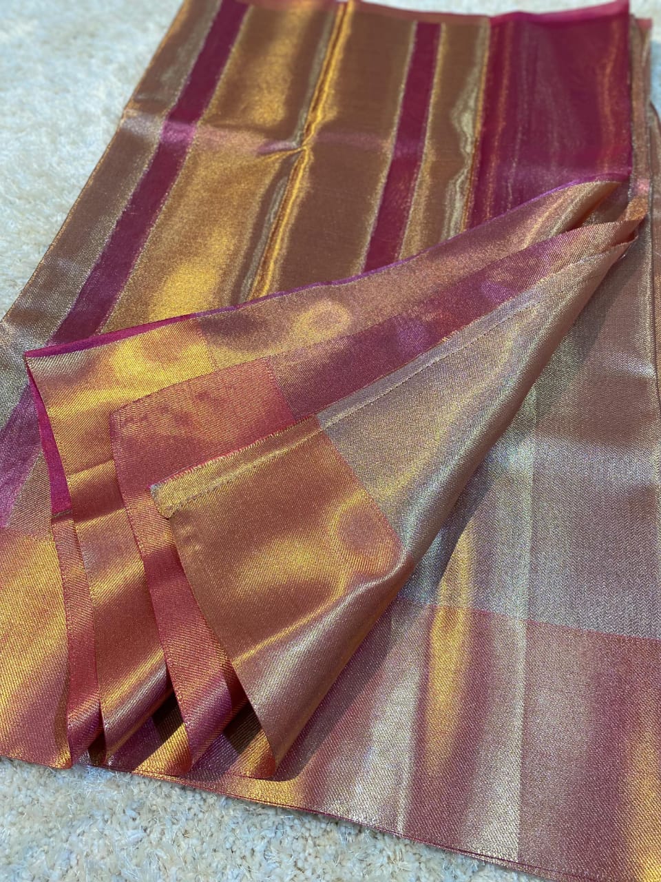 Jyothika inspired tissue silk saree